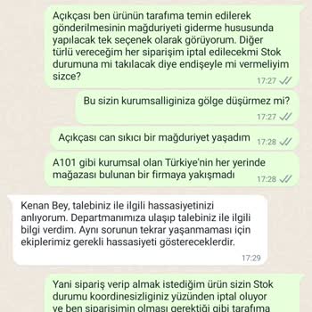 A101 Kapıda Stok Bilinmezliği