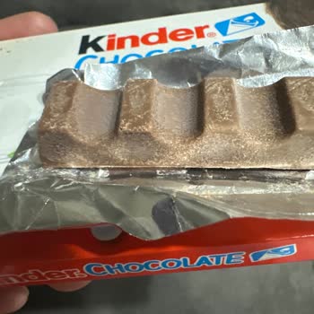 Kinder Chocolate Çocuklar İçin Olan Çikolatanın Bozukluğu