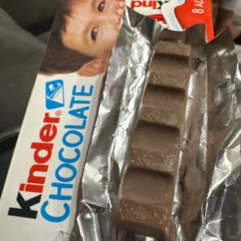 Kinder Chocolate Çocuklar İçin Olan Çikolatanın Bozukluğu