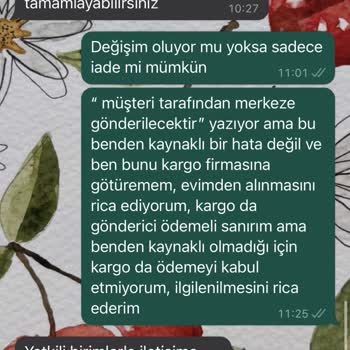 Dijitsu İadesi Onaylanmış Dolap İşlemleri