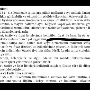 Eve R**** İle Fişteki Fiyat Farkı Zararı Müşteriye Ödetiyorlar