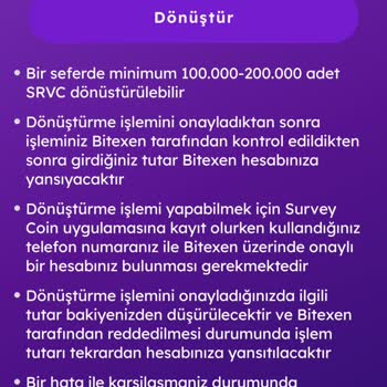 Survey Araştırma Para Çekemiyorum, Hata Veriyor!