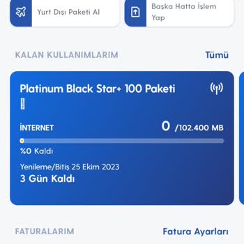 Turkcell İnternet Hızlı Bitmesi