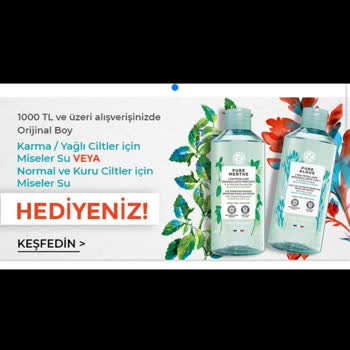 Yves Rocher Hediyemi Göndermedi. (1000₺lik Alışveriş Yaptım)