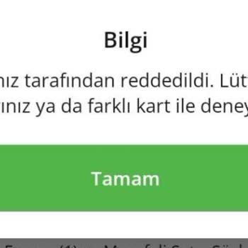 Paycell'in K. K Yatırdığım Limite El Koyması