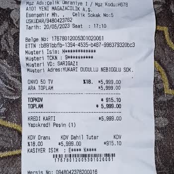 Onvo TV Ekran Görüntüsü Yok