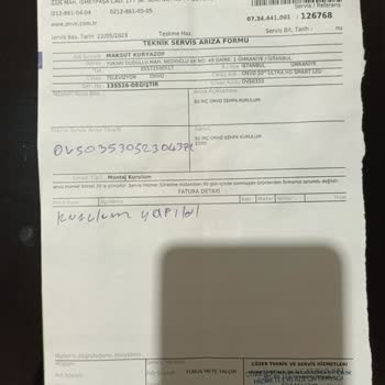 Onvo TV Ekran Görüntüsü Yok