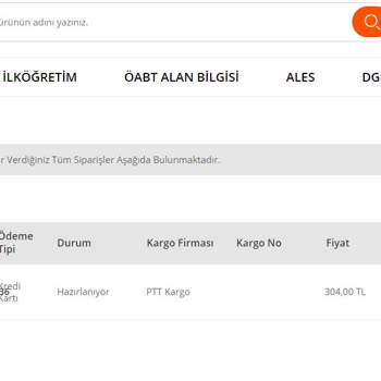 İsem Kitap Kargom 2 Haftadır Gelmedi