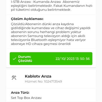 Kablo TV İ-Kutu Kumanda Pil Tüketim Sorunu
