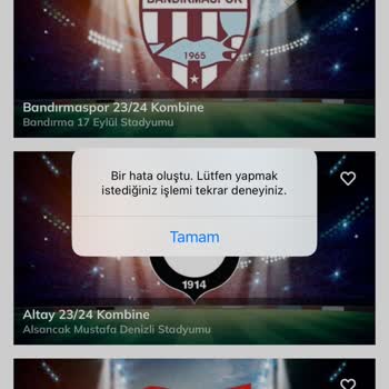 Passolig Uygulamaya Giriş Yapamıyorum
