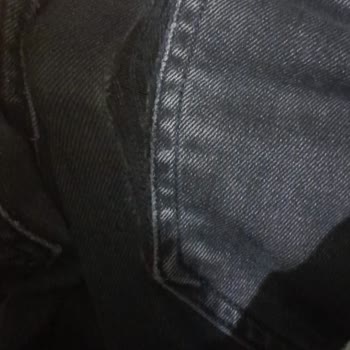 Mavi Marka Kot Pantolon Kendiliğinden Yırtılmış