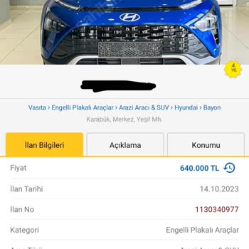 Hyundai Assan %90 Engelliye Araç Yok