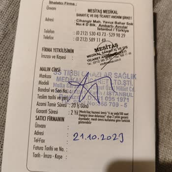 Mesitaş Medikal Mesilife BR-MN199 Nebülazatör Ayıplı Ürün Satışı