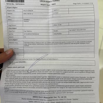 Xiaomi Mieko Servisi Ve Pişmanlık