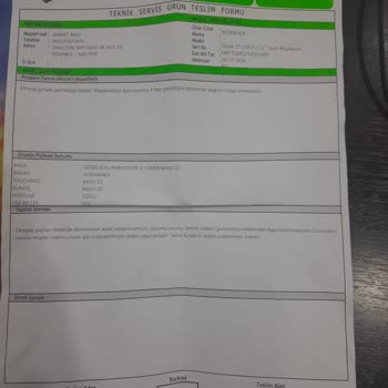 Monster Notebook Ekrana Görüntü Gelmiyor. 10 Ayda 4 Kez Aynı Arıza.