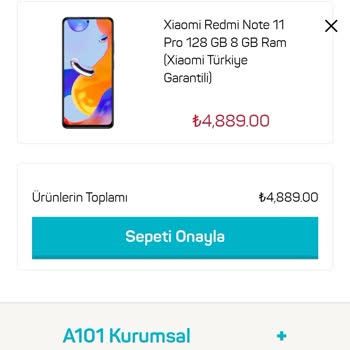 A101 Online Market Vurdumduymazlığı