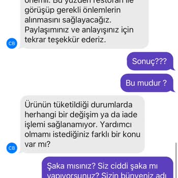 Getir Yemek Siparişinde Böcek Çıkması