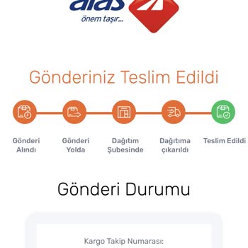 Aras Kargo Teslim Edildi Yazmasına Rağmen Elime Ulaşmadı