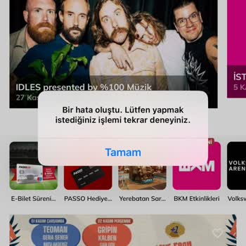 Passolig Uygulamasına Giriş Yapamıyor Ve Kartımı Aktive Edemiyorum