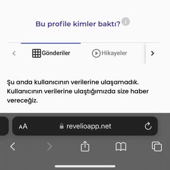 Revelioapp.net Kullanıcı Verilerine Ulaşamadık Yazısı Çıkıyor