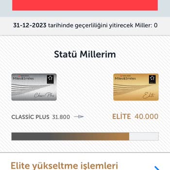 THY Uçuşlarında Mil Kazanılıyor, Elite Üyelik İçin Düşüş Yapılmıyor.