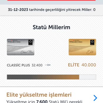 THY Uçuşlarında Mil Kazanılıyor, Elite Üyelik İçin Düşüş Yapılmıyor.