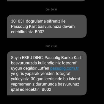 Passolig Hatalı Başvuru Yaptım
