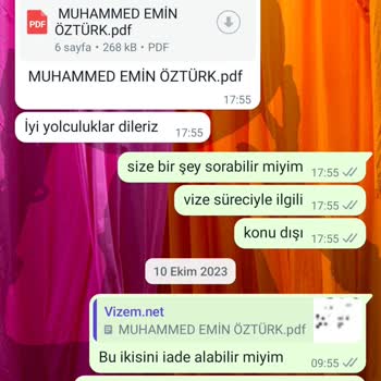 Vizem.net Tarafından İadem Yapılmadı