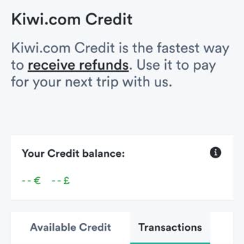 Kiwi.com Refund Removed Before Expiration