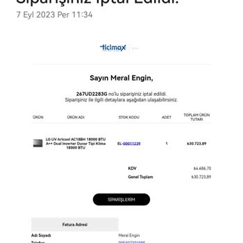 Cimri.com Para İadesi Yok 34 Gün Oldu