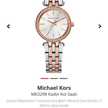 Saat & Saat 3 Aylık MK Saatte Kordon Kararması Ve Garanti Kapsamına Alınmaması