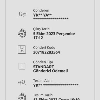 YKMkitap YKM Kitapta Gelmeyen Sipariş