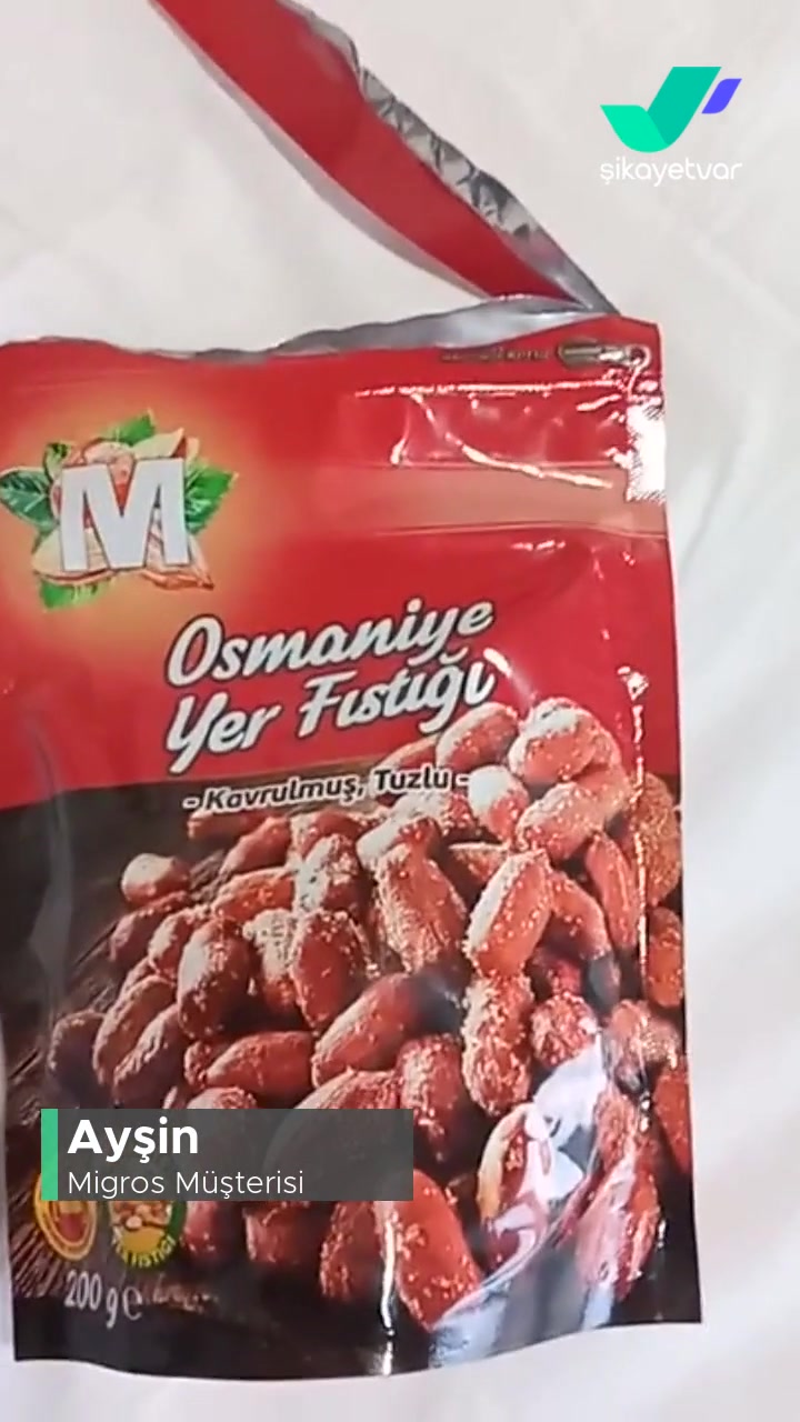 Migros Bayat Acımış Fıstık videonun kapak resmi
