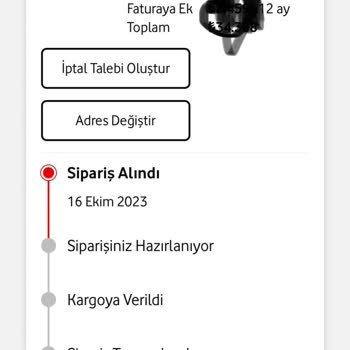 Vodafone Faturaya Ek Telefon