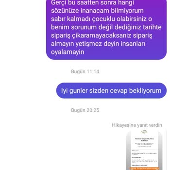 Mery Babynest Siparişin Gelmemesi Para İadesi Yapılmaması