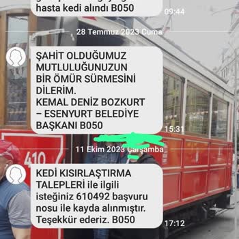 Esenyurt Belediyesi Esenyurt Veteriner İşleri Yanlış Bilgi!