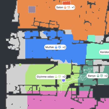 Arçelik Robot Süpürge Haritalandırma Problemi