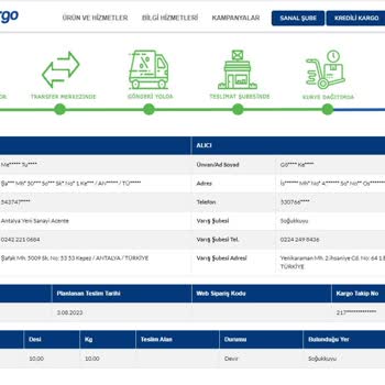 Sürat Kargo Kargoyu Ne Bana Veriyorlar Ne De İadesini Yapıyorlar. Yaklaşık 3 Aydır