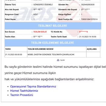 Aras Kargo Bodrum Halikarnas Şubesi Kargomu Bırakmadı.