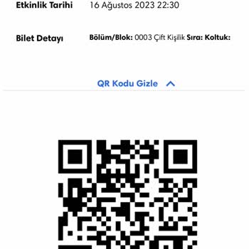 Biletix İade Şikayet Talebi