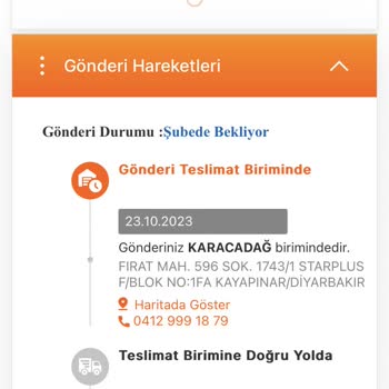 MNG Kargo Kargomu Şubede Bekletiyor