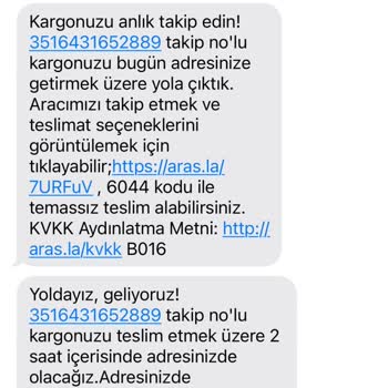 Aras Kargo Kargoyu Getirmeden İadeye Göndermiş