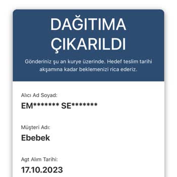 Ebebek Siparişim Gelmedi Muhatap Yok