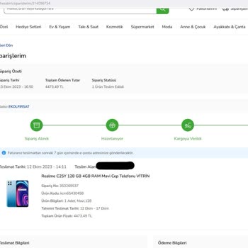 Ekol Sanal Mağazacılık Ekolfırsat Fatura Kesmiyor