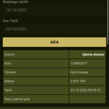 GrandPashaBet Para Çekme İşlemi