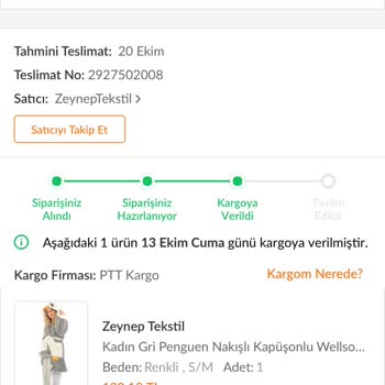 Trendyol Müşteri Hizmetleri Ve PTT