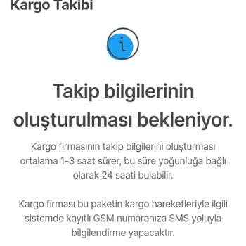 Hepsiburada'dan Kargo Takip Numarasını Göremiyorum