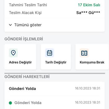 Trendyol Express Kargo 1 Haftadır Gelmiyor.