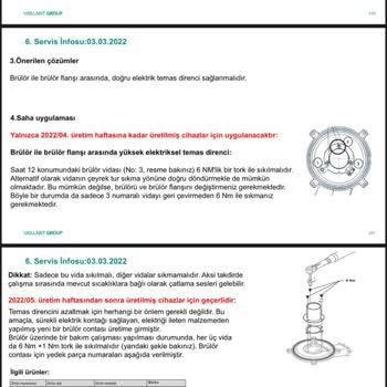 Vaillant Kombi Sorunu