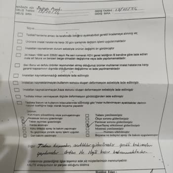 Vicco Kusurlu Ayakkabıyı Yapıştırıcı İle Yapıştırıp Geri Gönderdi